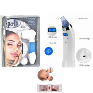 Pack Soin et Nettoyage  Brosse de Visage+Aspirateur Point Noir