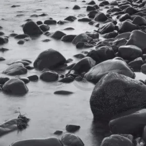 Affiche Art Adam Burton - Bossington Beach at sunrise 33x95cm