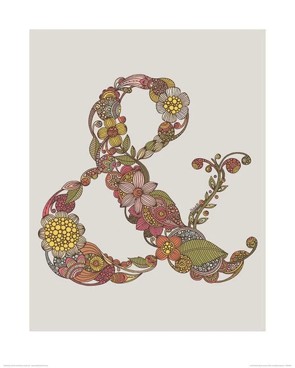 Affiche Art Valentina Ramos - Ampersand 40x50cm – Image 2