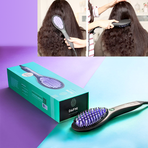 Brosse Chauffante Lissante Avec Afficheur – Faites vous même vos brushings.
