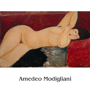 Affiche Art Amedeo Modigliani Liegender Akt ll 50x40cm
