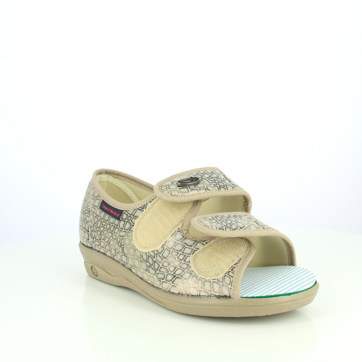 CALIN ELASTIQUE PLATINE : Chausson souple et confortable – Image 4