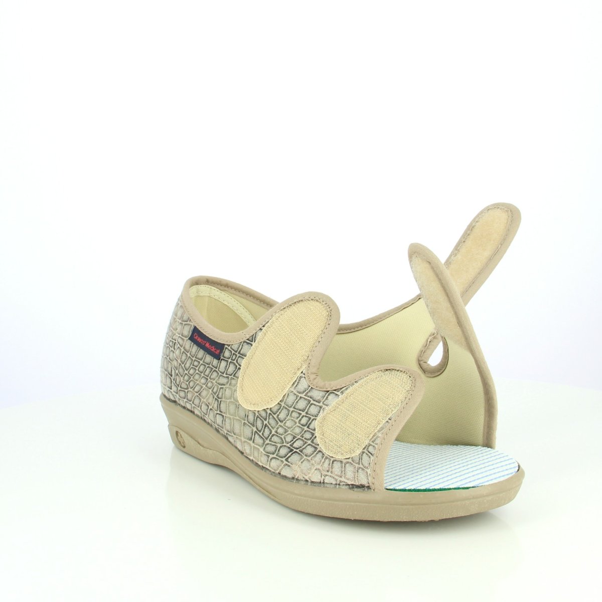 CALIN ELASTIQUE PLATINE : Chausson souple et confortable – Image 6