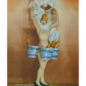 Affiche Art - Casino de Paris Nina Mery 30x40cm