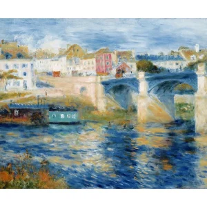 Affiche Art Auguste Renoir - Le pont a Chatu 80x60cm
