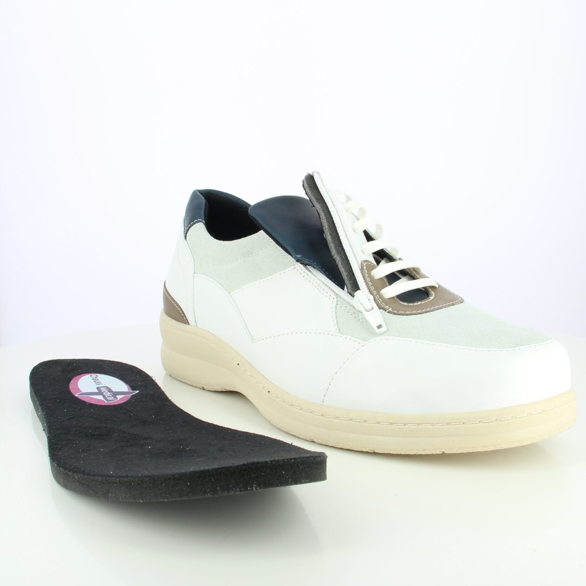 TEX BLANC : Baskets confortables pour homme – Image 5