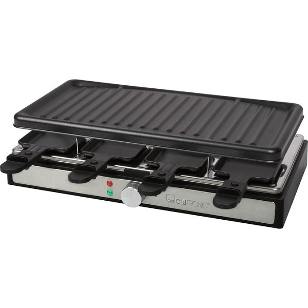 Appareil A Raclette Et Plancha 8 Personnes Clatronic – Image 4