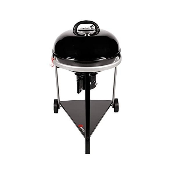 Barbecue à Charbon BUFFALO Avec Couvercle Et Roulettes – Image 5