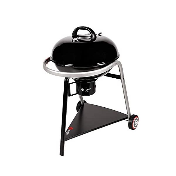 Barbecue à Charbon BUFFALO Avec Couvercle Et Roulettes – Image 4