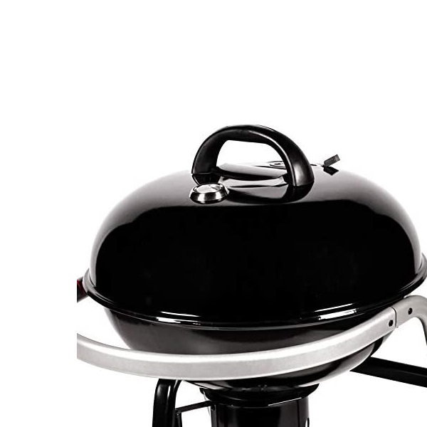 Barbecue à Charbon BUFFALO Avec Couvercle Et Roulettes – Image 8