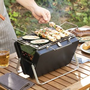 Barbecue A Charbon Pliable Et Portable