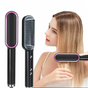 Brosse A Cheveux Chauffante Lissante En Céramique