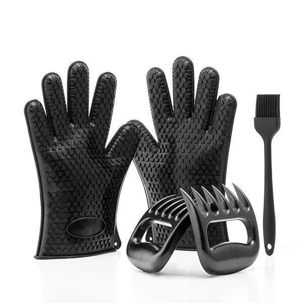 2 Griffes Pour Viande Avec 2 Gants Et Pinceau INNOVAGOODS – PPBBQ – Image 2