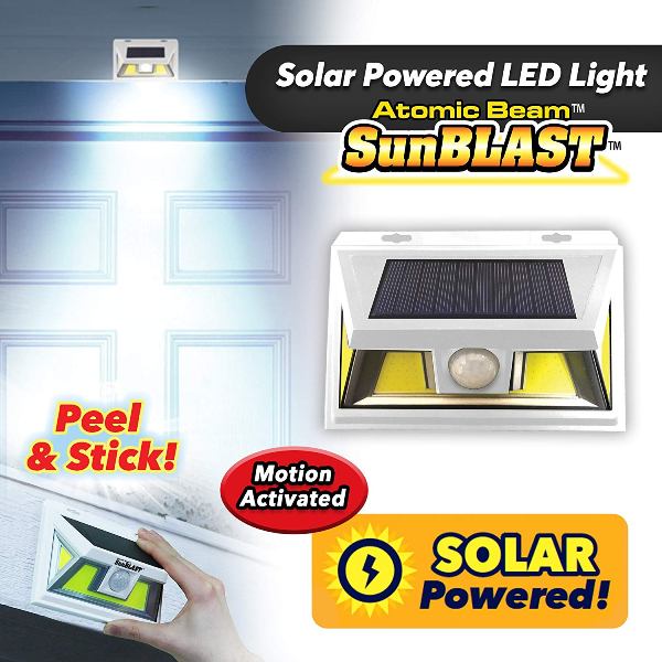 Lampe solaire capteur de mouvement – Énergie solaire