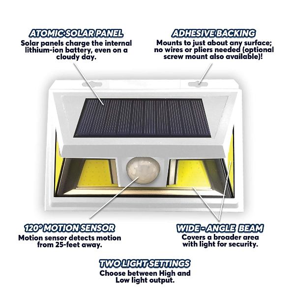 Lampe solaire capteur de mouvement – Énergie solaire – Image 5