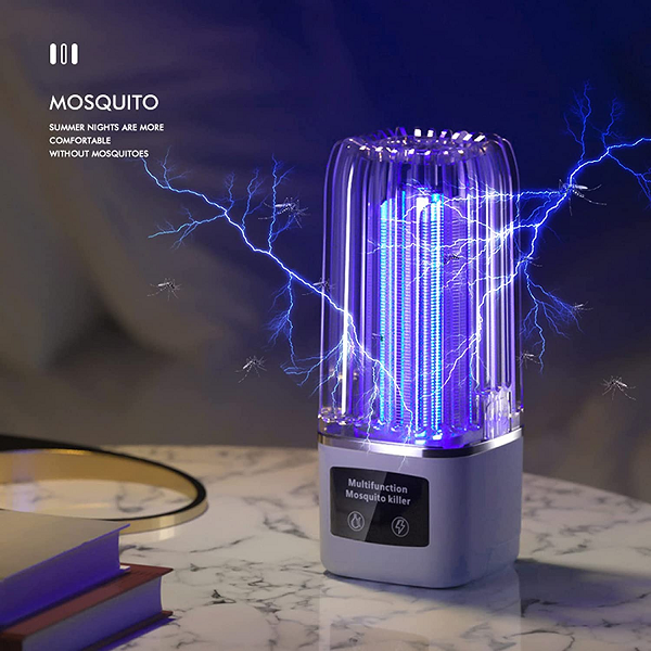 Lampe Piège Anti-Moustiques LED