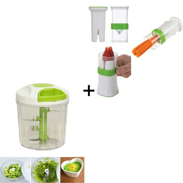 Pack Coupe Légumes+Mini Hachoir – Image 2