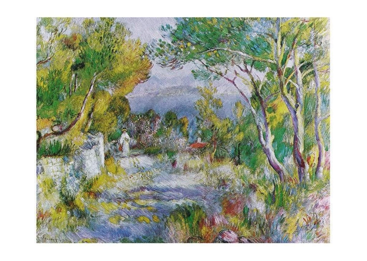 Affiche Art Auguste Renoir - L'Estaque, 1882 70x50cm