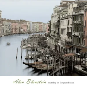 Affiche Art Alan Blaustein - Morning on the Grand Canal 106x40cm
