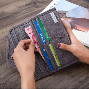 Portefeuille Enveloppe Mince – Cartes & Smartphone