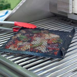 2 Sachets silicone pour grillades barbecue (anti-brûlure)