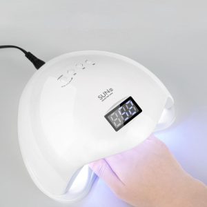Appareil Sèche Vernis Ongles Avec Lampe LED UV 48W SUN 5