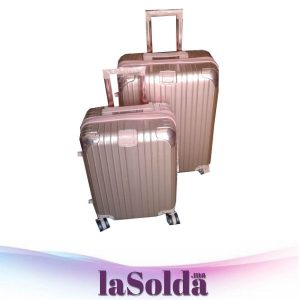 2 Valises Trolley Model TRIBLOO Corail Grande + Cabine